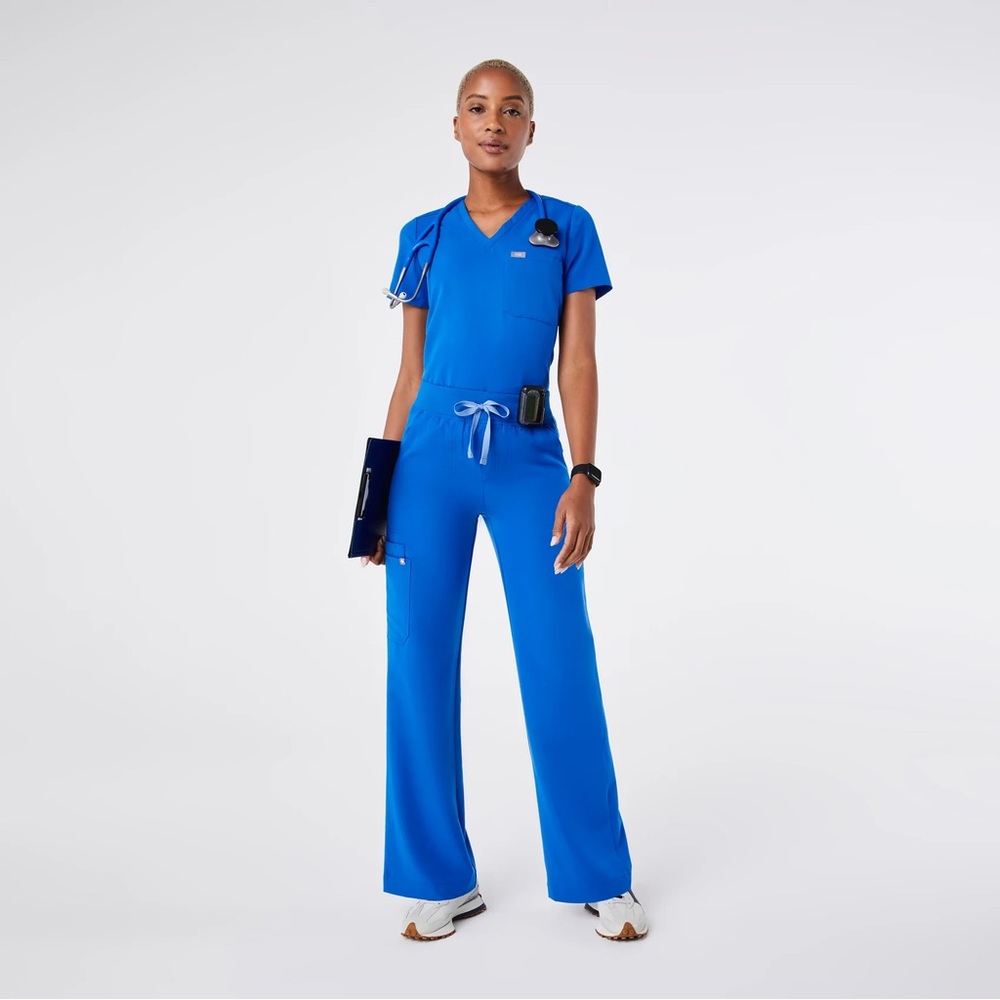 Figs  Wide Leg and Catarina Top Set